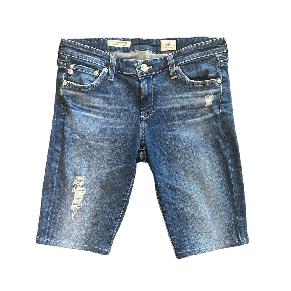 ⭐️AG Adriano Goldschmied super skinny ankle jeans made in Bermuda shorts size 28